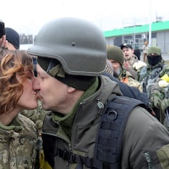 Una boda en el frente de guerra