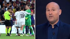 Palo inmisericorde de Mateu Lahoz a Gil Manzano por el Clásico