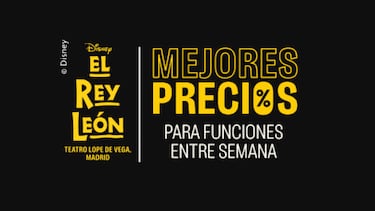 Haz de El Rey León el regalo perfecto para esta Navidad y aprovecha hasta un 50% de ahorro