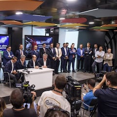 Tebas reúne hoy a los clubes en plena 'economía de guerra'