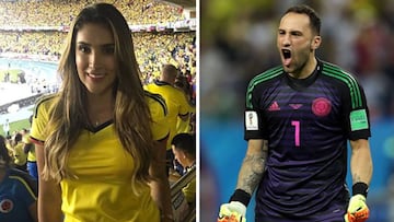 Imágenes de los hermanos y deportistas colombianos Daniela y David Ospina.