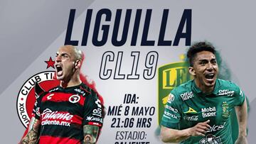 Tijuana - Le&oacute;n en vivo: Liga MX, Cuartos de Final