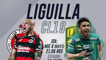 Tijuana - Le&oacute;n en vivo: Liga MX, Cuartos de Final