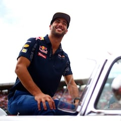 Daniel Ricciardo: "Mi plan es ser como Valentino Rossi"