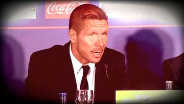 La frase del Cholo en su primer d¨ªa que los atl¨¦ticos dicen que hay que o¨ªr hoy tras 4 derrotas