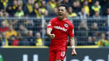 El golazo de Marco Fabián en el Dortmund vs Frankfurt