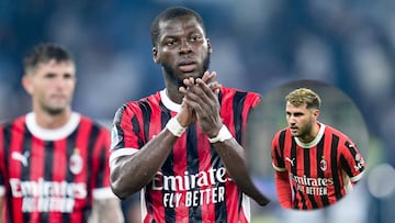 Musah sobre Santi Gímenez:“Es una relación divertida en el vestuario del Milán”