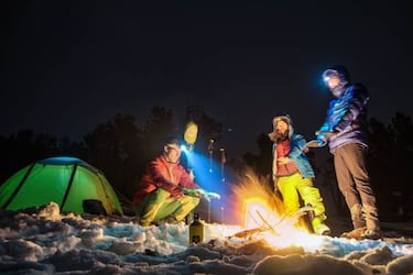 Vivac a 2.635 m bajo las estrellas