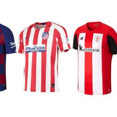 Prepara el regreso de la Liga vestido con la camiseta de tu equipo