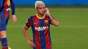 Gustavo Maia, en una imagen con la camsieta del Barça.