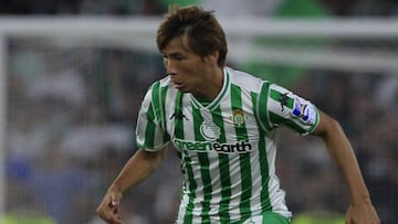 Takashi Inui, jugador del Betis. 