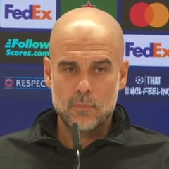Vean el gesto y la mueca de Guardiola gustándose antes de dejar la respuesta histórica 2.0 de “mear colonia”