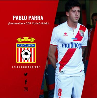 Pablo Parra vuelve a Primera