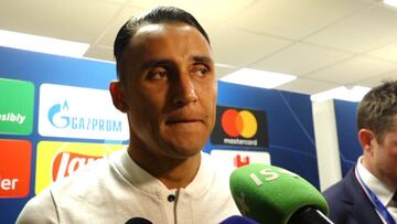 Keylor: "Fue lindo volver a encontrarme con mis compañeros"