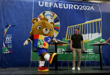 UEFA Euro 2024 mascot is unveiled as former footballer Philipp Lahm looks on 