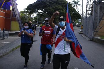 Independiente Medellín y Águilas Doradas abrieron la fecha 1 del fútbol colombiano con la novedad del regreso de los hinchas al Atanasio Girardot.