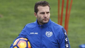 Rubén Baraja, entrenador del Rayo Vallecano