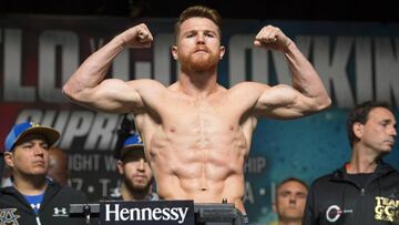 El pugilista mexicano compartió en redes parte de su preparación previo a la pelea que sostendrá el próximo mes frente al británico Rocky Fielding