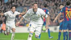 El empate ag&oacute;nico de Ramos en el Camp Nou permiti&oacute; que la racha siguiera viva.