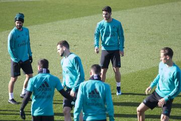 Isco, Nacho y Asensio.