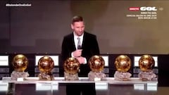 Messi no pudo ponerse más rojo: la interrupción más comentada de la gala