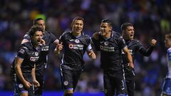 Puebla ( 1-3) Cruz Azul: Resumen del partido y goles
