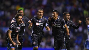 Puebla ( 1-3) Cruz Azul: Resumen del partido y goles