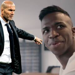 Vinicius revela uno de los mayores secretos que Zidane impone como entrenador