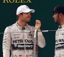 Rosberg reprocha a Hamilton sus vueltas lentas en la carrera