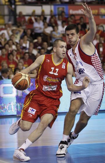 España fue medalla de plata en el Eurobasket 2007 frente a Rusia. Era la segunda medalla para el 'Chacho'.