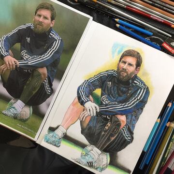 The #MessiArt competition reaches the final stage with the final 10 designs being selected for the final. The winning creation will receive a signed copy signed by the Barça player The competition is also associated in helping fight Child Cancer in conjun