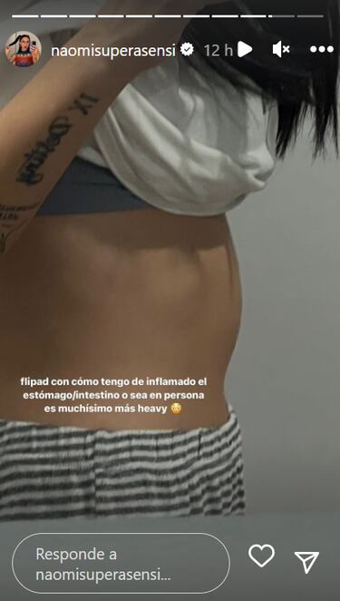 Naomi Asensi, de ¡®LIDLT¡¯, recibe el alta m¨¦dica y explica la raz¨®n de su ingreso