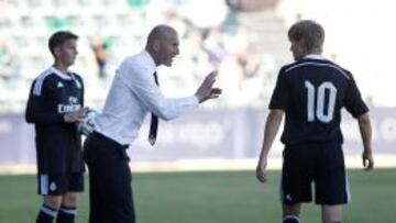 Zidane por fin habló: "Enzo no es el capitán por ser mi hijo"