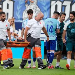 El Málaga busca un mediocentro tras la grave lesión de Luismi