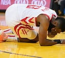 Preocupa el ojo de James Harden: "Casi no podía ver nada"