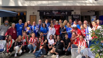 The Mexico City Sporting and Oviedo supporters clubs are ready to follow the Asturian derby from afar.