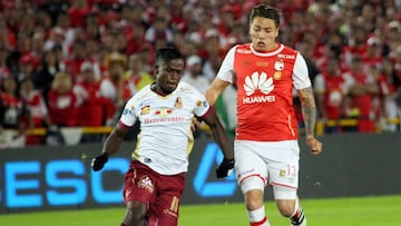 Sebastián Salazar, mediocampista campeón con Independiente Santa Fe