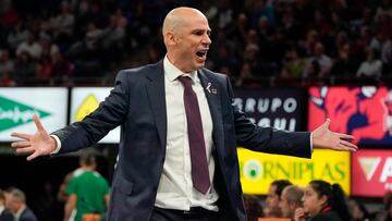 Joan Peñarroya, técnico del Baskonia.