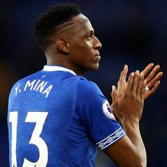 El primer gran reto de Yerry Mina con el Everton