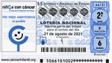Lotería Nacional: comprobar los resultados del sorteo de hoy, sábado 21 de agosto