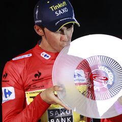 Contador llevará el dorsal 1 en la Vuelta de su despedida