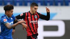 Andr&eacute; Silva con el Eintracht Frankfurt