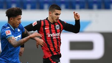 André Silva con el Eintracht Frankfurt