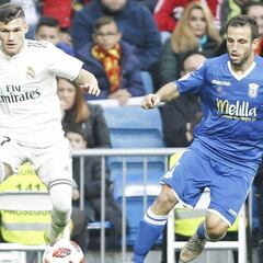Fran García y Fidalgo debutan con el primer equipo del Madrid