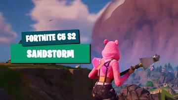 Huge sandstorm will engulf Fortnite island as part of the new season