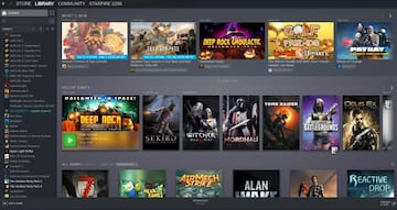 As¨ª luce la nueva biblioteca de Steam | Sean Hollister