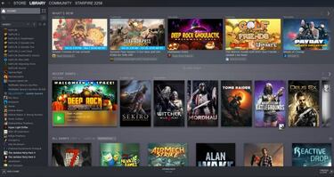 La nueva biblioteca de Steam ya está disponible para todos