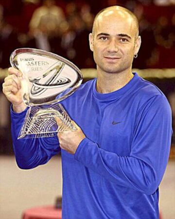 Fue el primer campeón en la primera edición del Tenis Master Series de Madrid ganó al Checo Jiri Novak