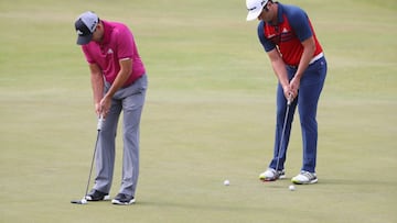 Sergio Garc&iacute;a y Jon Rahm. 