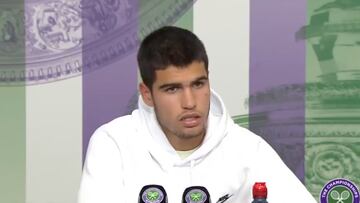 La pregunta a Alcaraz sobre Djokovic que no pudo contestar